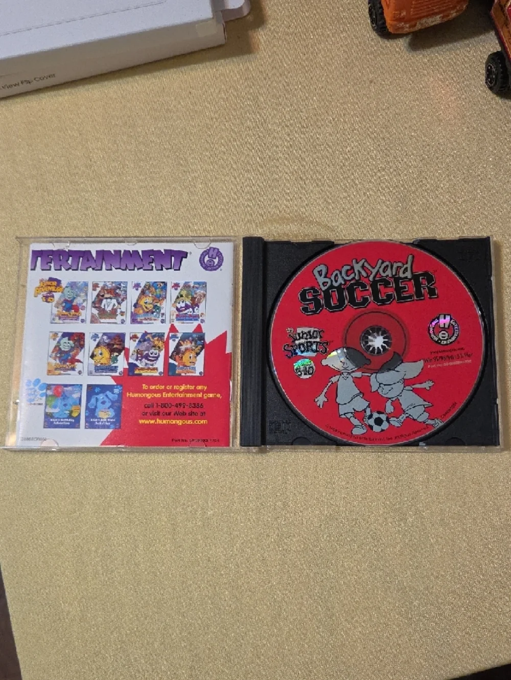 Backyard Soccer CD Game